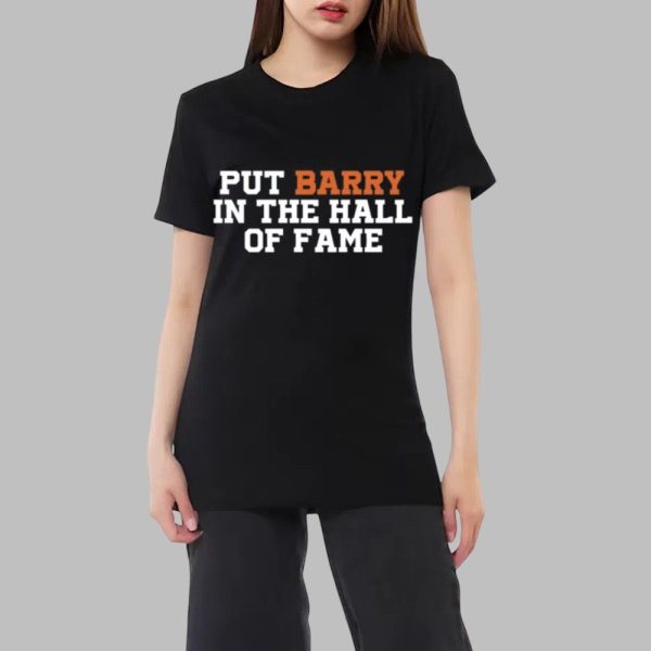 Anthony Garcia Put Barry In The Hall Of Fame Shirt 0 2