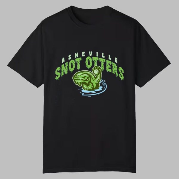 Asheville Tourists Asheville Snot Otters Shirt 2025 0 0
