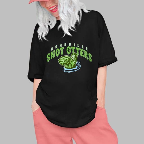 Asheville Tourists Asheville Snot Otters Shirt 2025 0 1