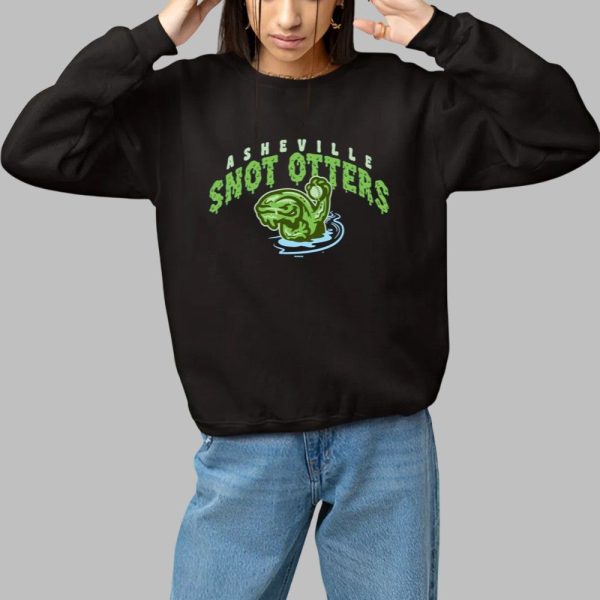 Asheville Tourists Asheville Snot Otters Shirt 2025 1 1