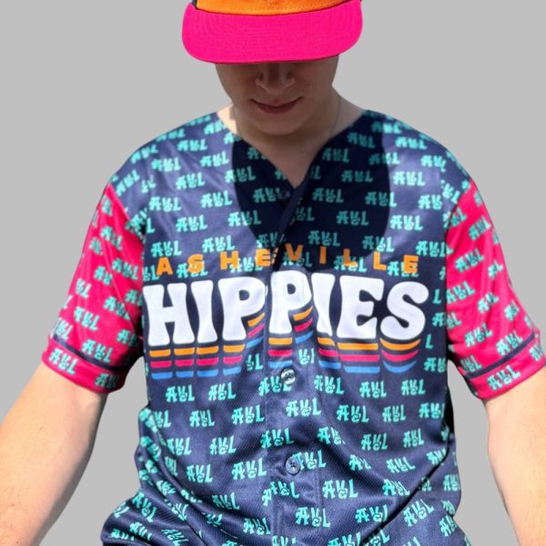 Asheville Tourists Hippies Baseball Jersey 2025 Giveaway 2