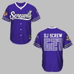 Astros DJ Screw 621 Special Baseball Jersey