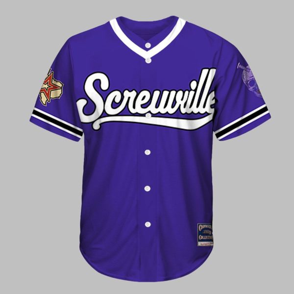 Astros DJ Screw 621 Specia Baseball Jersey 1