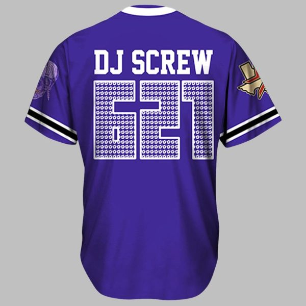 Astros DJ Screw 621 Specia Baseball Jersey 2