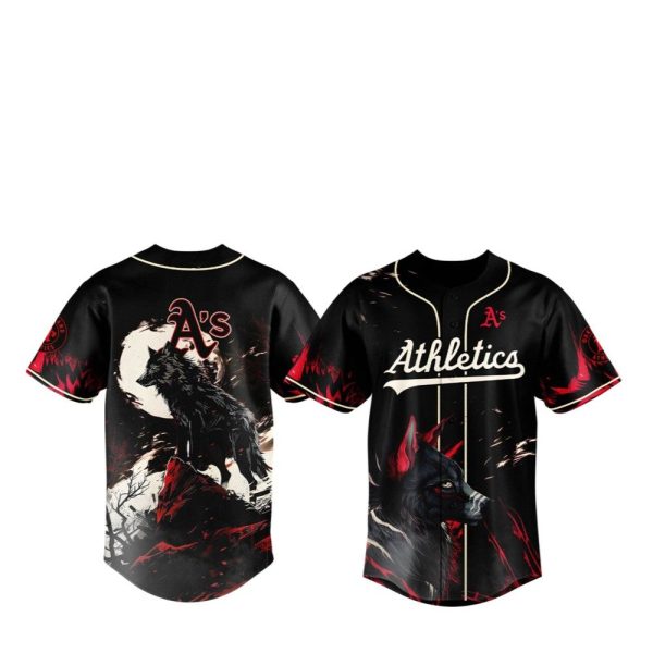 Athletics Wolf Night Jersey 2025 1 2