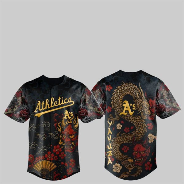 Athletics Yakuza Dragon Oni Jersey 2025