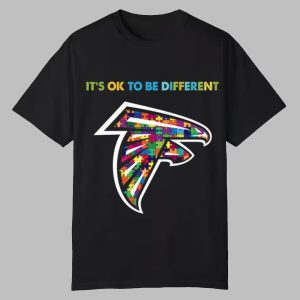 2025 Falcons It's Ok To Be Different Shirt
