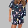 Ballet Dancer Pajama Set For Women 2
