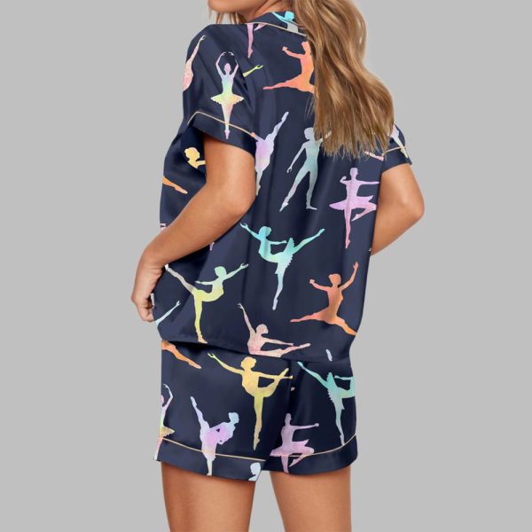 Ballet Dancer Pajama Set For Women 3