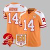 Bay Buccaneers Godwin Throwback 50th Season Patch Vapor Jersey 2025 1 1