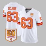 Bay Buccaneers Selmon Throwback 50th Season Patch Vapor Jersey 2025