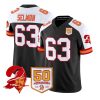 Bay Buccaneers Throwback 50th Season Patch Vapor Jersey 2025 1 2