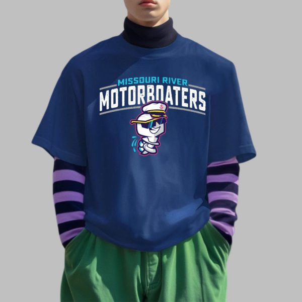 Bismarck Larks Motorboater Wordmark Shirt 2025 Giveaway 2