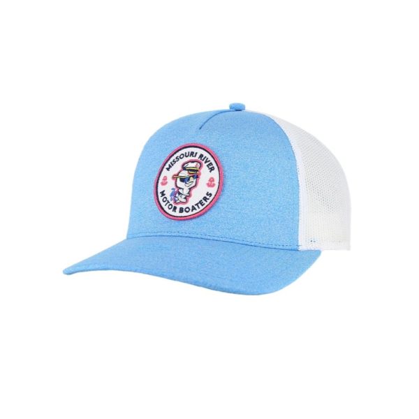 Bismarck Larks Motorboaters Textured Trucker Hat Giveaway 2025 1 2
