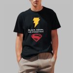 Black Adam We Should Talk Shirt