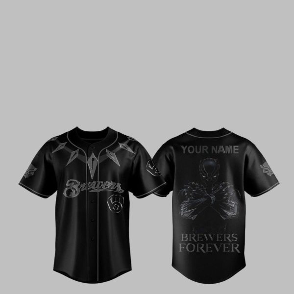 Black Panther Brewers Forever Jersey 2025 1 1