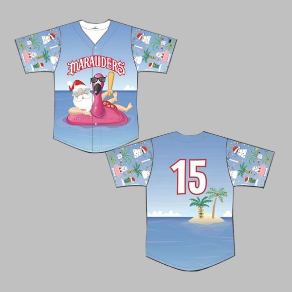 Bradenton Marauders Christmas In July Jersey Giveaway 2025 1 1