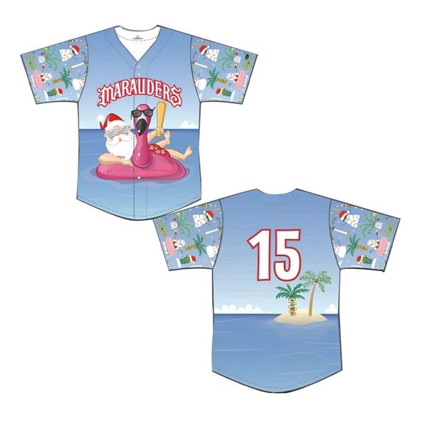 Bradenton Marauders Christmas In July Jersey Giveaway 2025 1 2