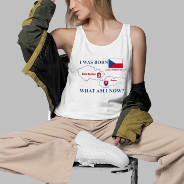 Brain Dump I Was Born Czech Republic Czechoslovakian Slovakia What Am I Now Shirt 3 d