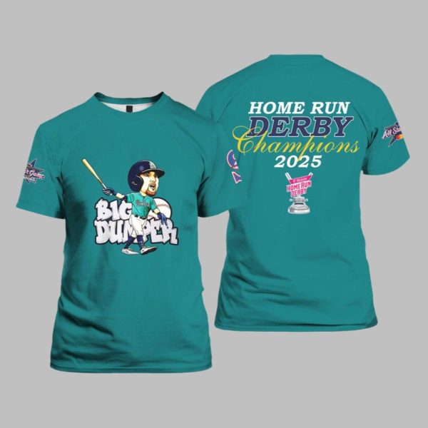 CAL Raleigh Big Dumper 2025 Home Runs Derby Champions Shirt 1 1