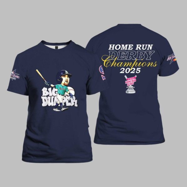 CAL Raleigh Big Dumper Home Runs Derby Champions Shirt 2025 1 1