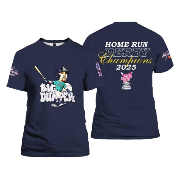 CAL Raleigh Big Dumper Home Runs Derby Champions Shirt 2025 1 2