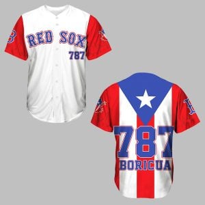 Red Sox Puerto Rico Night Jersey 2025 0