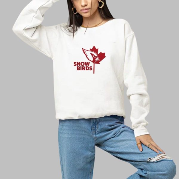 Cardinals Snow Birds From The North To The Desert Shirt 1 a
