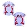 Chattanooga Lookouts Game Worn 2025 Marvel Jersey 1 2