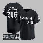 Cleveland The Tribe Forged In The 216 It's Tribe Time Now Jersey 2025