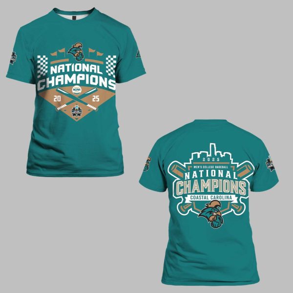 Coastal Carolina National Champions 2025 Shirt 0