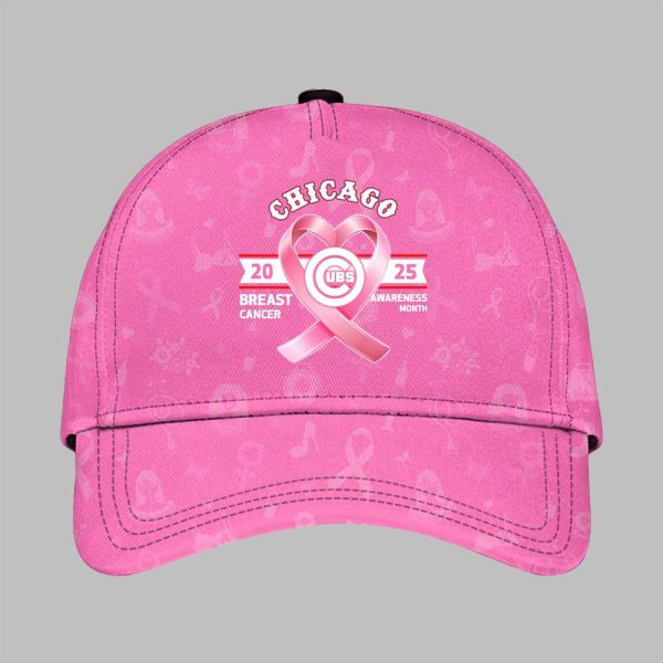 Cubs 2025 Breast Cancer Awareness Month Hat