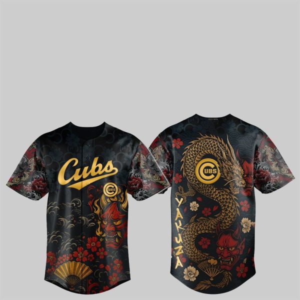 Cubs Yakuza Dragon Oni Jersey 2025