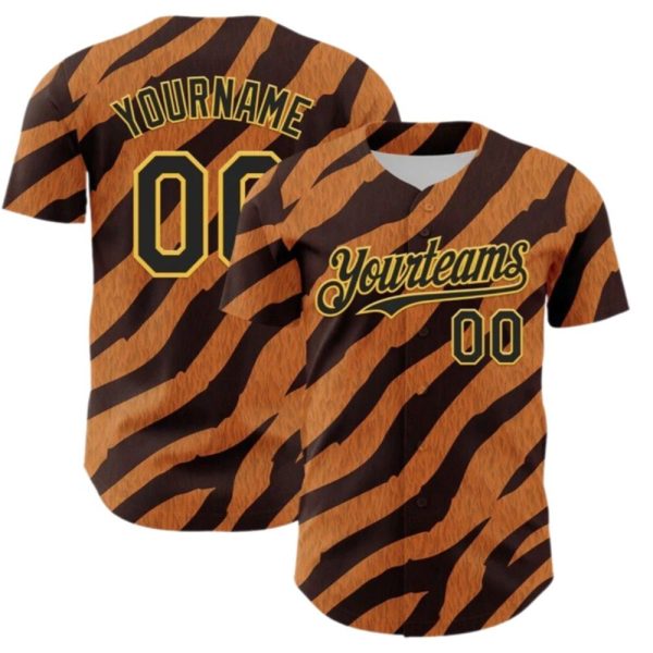 Custom Pattern Rave Party Animal Tiger And Leopard Print Jersey 1 2
