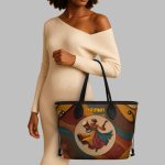 Dancing Rhythm Shopper Tote