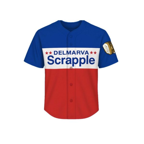 Delmarva Shorebirds Nate George Game Worn Autographed Scrapple Jersey 2025 Giveaway 1 2