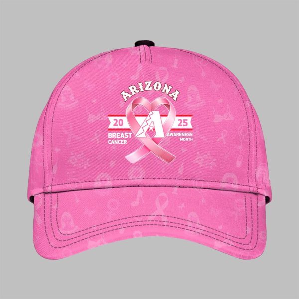 Diamondbacks 2025 Breast Cancer Awareness Month Hat