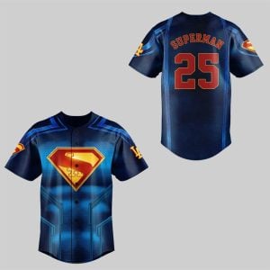 1 LA Dodgers Superman 2025 Jersey 1
