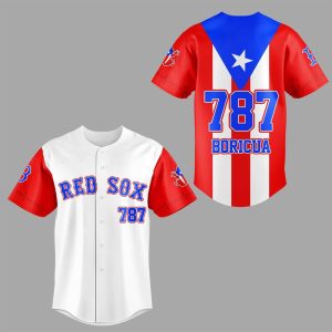 Red Sox 787 Puerto Rico Night 2025 Jersey 3