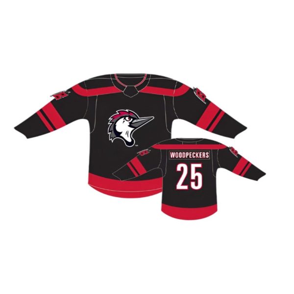 Fayetteville Woodpeckers Hockey Night Jersey Giveaway 2025 1 2