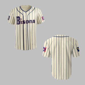 Buffalo Bisons Sublimated Vintage Movie Night 2025 Jersey 1 1