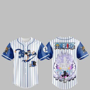 D.Bulls Straw Hat Luffy Gear 5 Jersey 2025