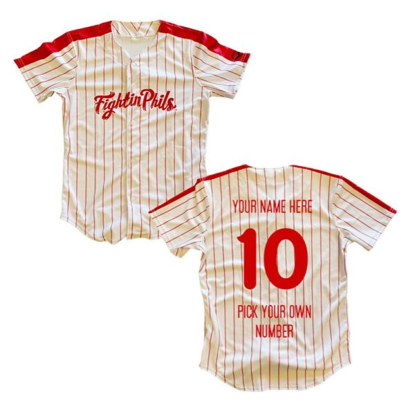 Fightin Phils Pinstripes Jersey 2025 Giveaway 1 2