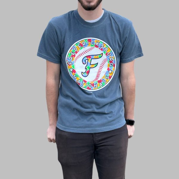 Fredericksburg Nationals Autism Awareness Shirt 2025 Giveaway 1