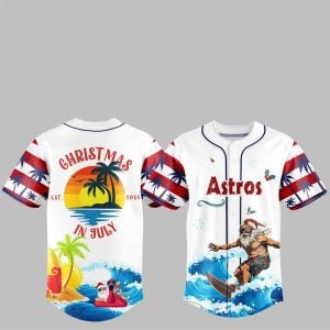 1 Astros Christmas July Santa 2025 Jersey