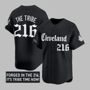 Cleveland The Tribe Forged In The 216 It's Tribe Time Now Jersey 2025