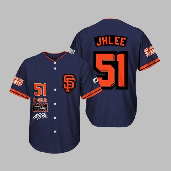 Giants Jung hoo Lee Baseball Jersey 2025 1 1