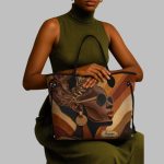 Golden Gaze Shopper Tote