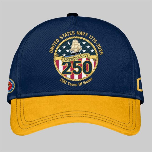 Guardians US NAVY 250th Birthday Celebration Hat