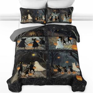 Halloween Moonlit Haunt All Season Bedding Set